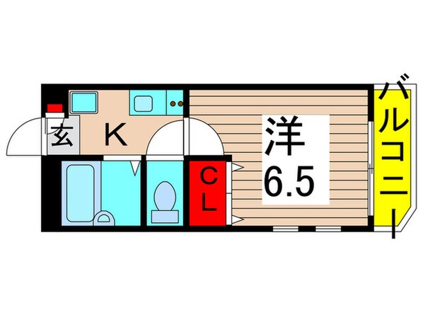 クラヴィス北綾瀬の物件間取画像